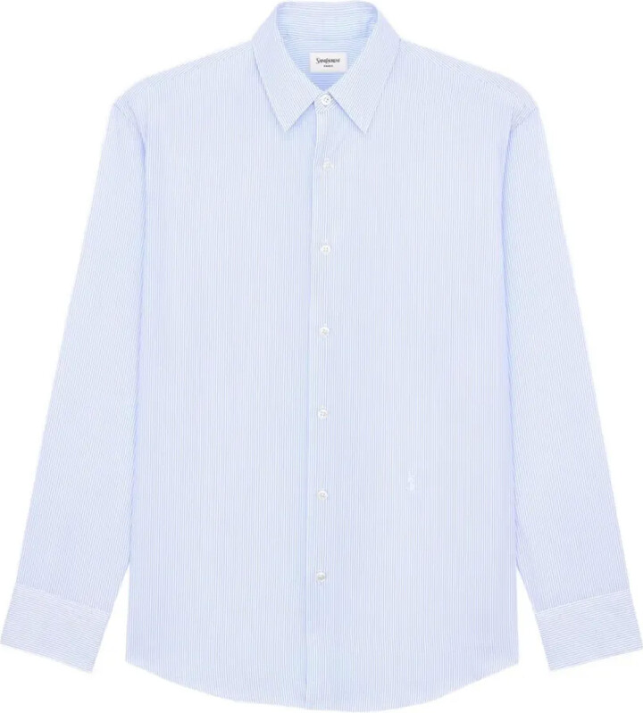 Saint Laurent Cassandre striped shirt