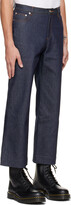 Thumbnail for your product : A.P.C. Indigo Sailor Loose Jeans