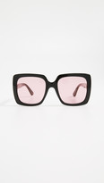Thumbnail for your product : Gucci Acetate Square Sunglasses