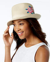 Thumbnail for your product : INC International Concepts Embroidered Panama Hat, Created for Macy's