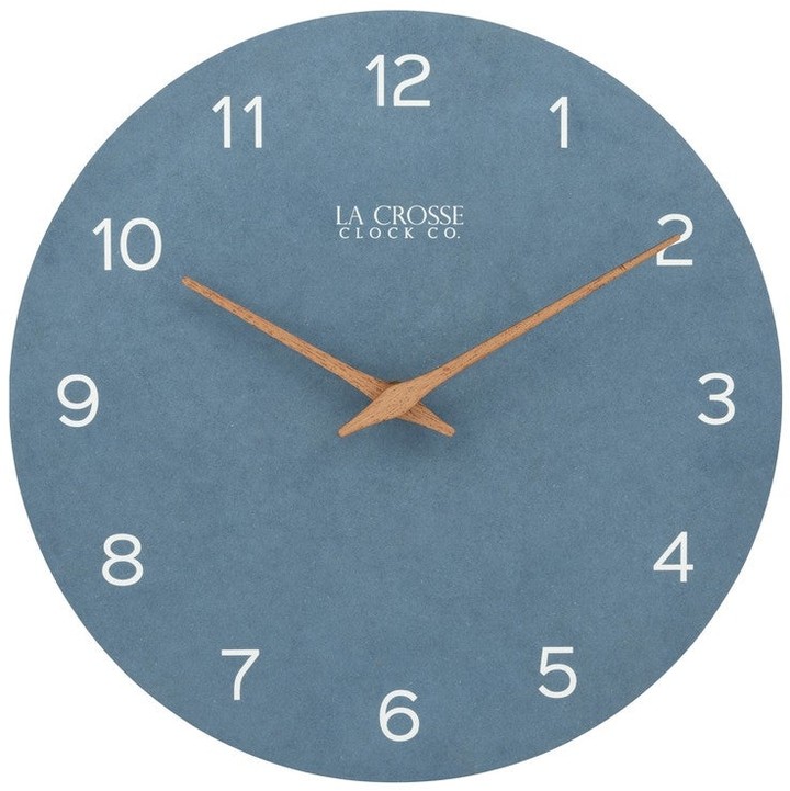 404-3015 La Crosse Clock Co 15" Indoor/Outdoor Wall Clock with Temp/Humidity 