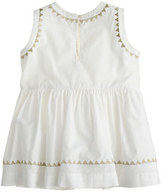 Thumbnail for your product : J.Crew Baby dress in metallic triangles