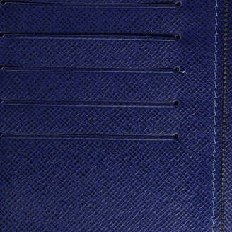 Louis Vuitton Brazza Wallet Monogram Taigarama Blue