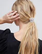 Thumbnail for your product : ASOS Design DESIGN hair cuff in crystal