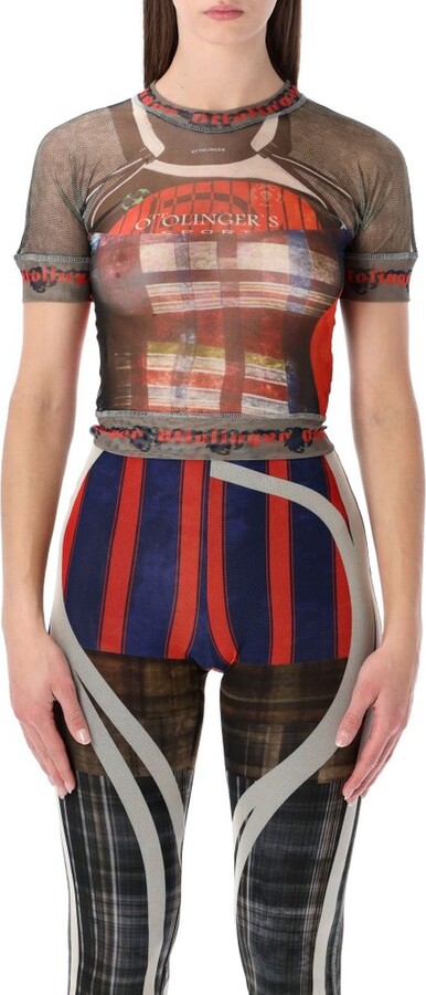 Ottolinger Otto Mesh Print T-Shirt