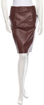 Thumbnail for your product : Gucci Leather Skirt