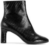 Robert Clergerie zipped ankle boots 