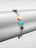 Thumbnail for your product : Marco Bicego Lapis, Turquoise and 18K Yellow Gold Bracelet