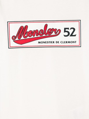 Moncler Enfant logo print T-shirt