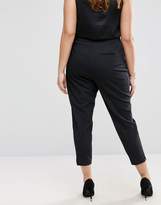 Thumbnail for your product : ASOS Curve High Waist Tapered Trouser