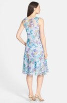 Thumbnail for your product : Komarov Print Ruffled Chiffon Dress
