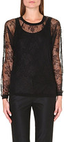 Thumbnail for your product : Maje Lace sweat top