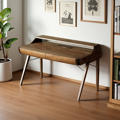 Household solid wood desk