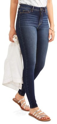 time and tru women's high rise sculpted ankle jegging