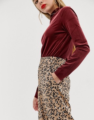 MBYM leopard print trousers