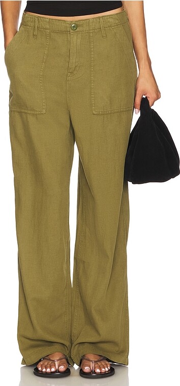 Good American Lite Linen Jeans