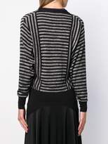 Thumbnail for your product : Sonia Rykiel striped V-neck cardigan