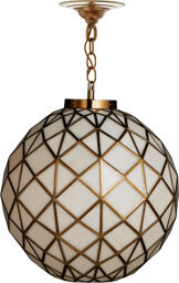 Currey & Company Polyhedron Pendant