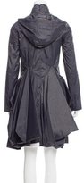 Thumbnail for your product : Zac Posen ZAC Hooded A-Line Jacket w/ Tags