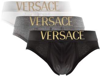 Versace Underwear 3 Pack Briefs