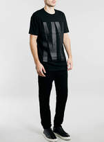 Thumbnail for your product : Topman Black Twill Cotton Joggers