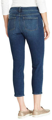 Chaps Petite Slim-Fit Stretch Capri Jeans