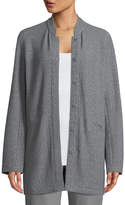 Thumbnail for your product : Eileen Fisher Textural Cotton Stretch Jacket