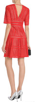 Thumbnail for your product : Catherine Deane Inna Laser-cut Cotton Mini Dress