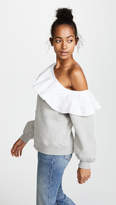 Thumbnail for your product : Clu One Shoulder Sweatshirt