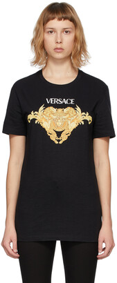 Versace Black Medusa Graphic T-Shirt