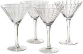 Thumbnail for your product : Artland Cambria Set of 4 Martini Glasses
