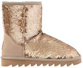 Thumbnail for your product : Colors of California Sequined Faux Suede Boots