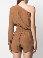 Thumbnail for your product : Rick Owens One-Shoulder Playsuit