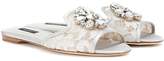 Dolce & Gabbana Bianca slip-on sandals