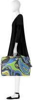 Thumbnail for your product : Emilio Pucci Pervinca Optical Print Oversized Top-Handle Bag
