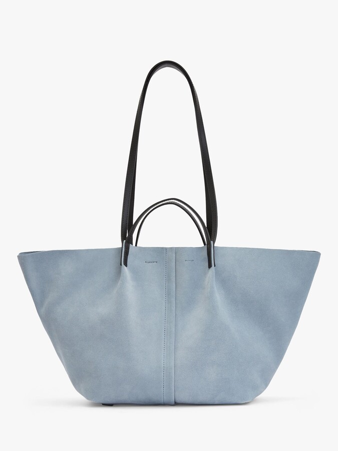 all saints suede bag