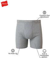 Thumbnail for your product : Hanes Freshiq Comfortflex Mens 6 Pack Boxer Briefs