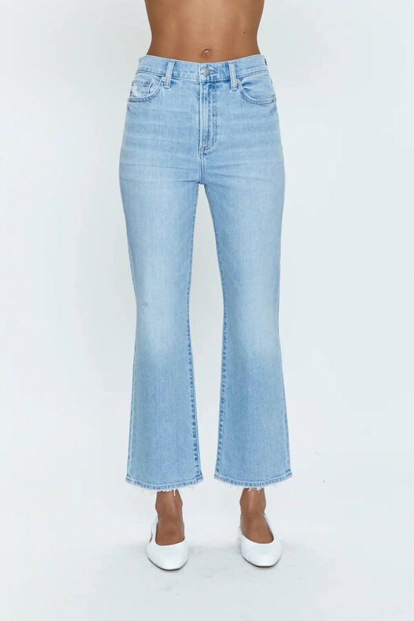 Pistola Denim Ally Super High Rise Ankle Boot In Endless Vintage