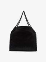 Thumbnail for your product : Stella McCartney black Falabella chain detail faux leather shoulder bag