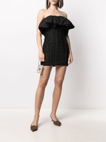 Thumbnail for your product : Self-Portrait Polka Dot-Print Mini Dress