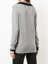 Thumbnail for your product : Veronica Beard v-neck jumper