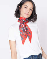Thumbnail for your product : Veronica Beard Helen Silk Twill Scarf