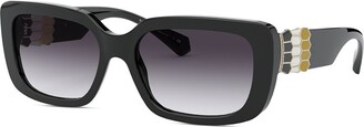 Bvlgari Square-Frame Sunglasses