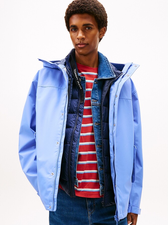 Tommy Hilfiger Men's Tommy Jeans 3-in-1 Chicago Jacket - Blue - L