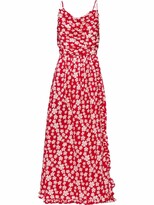 Thumbnail for your product : Miu Miu Floral-Print Silk Dress