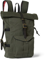 Thumbnail for your product : Filson Leather-Trimmed Twill Backpack