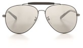 Thumbnail for your product : Givenchy Top Bar Aviator Sunglasses