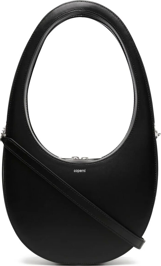 Coperni Swipe leather tote bag