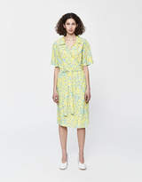 Thumbnail for your product : NEED Women's Club Wrap Dress in Yellow Ditsy Floral, Size Extra Small