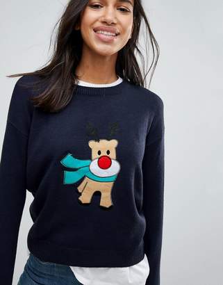Brave Soul Holidays Reindeer Sweater